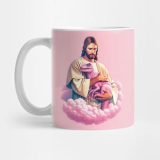 Raptor Jesus Mug